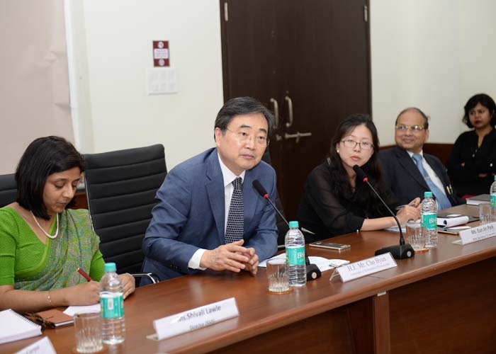 Guest Lecture by His Excellency Mr. Cho Hyun, Ambassador of Republic of South Korea to India