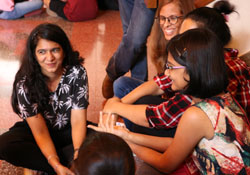 Students of Symbiosis School of International Studies at Asia Plateau