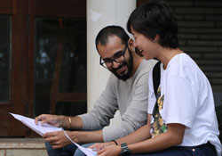 Students of Symbiosis School of International Studies at Asia Plateau